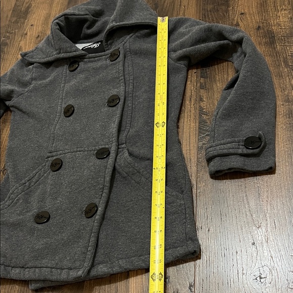 Infamous Kids Double-Breasted Gray Jacket - Picture 7 of 8